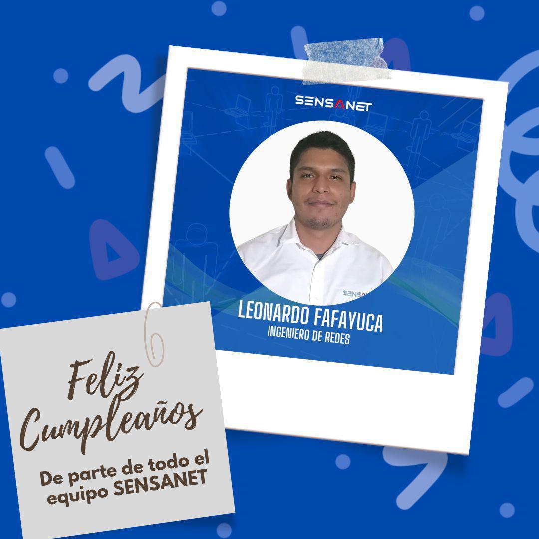 Felicidades Fafayuca González Leonardo