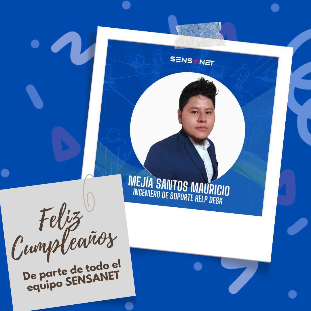 Felicidades Mejía Santos Mauricio