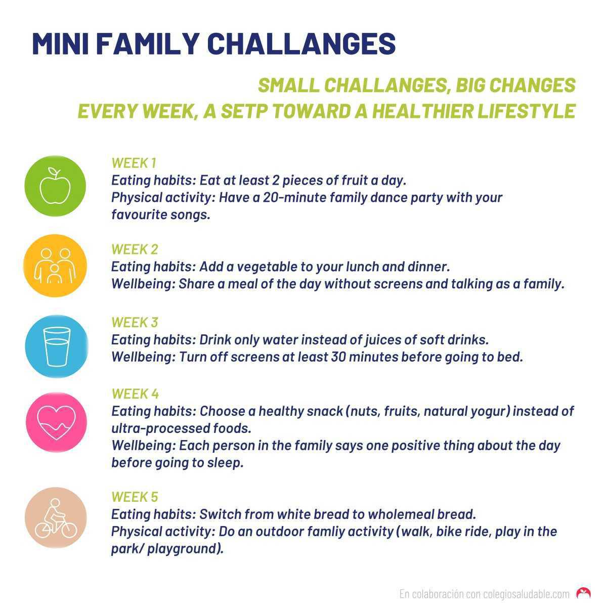 Mini retos en familia