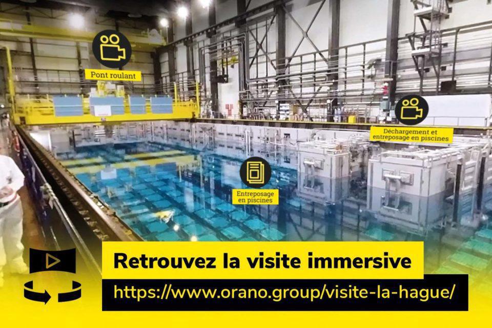 La Hague. Une visite immersive à 360 ° au cœur de l'usine de retraitement de déchets nucléaires
