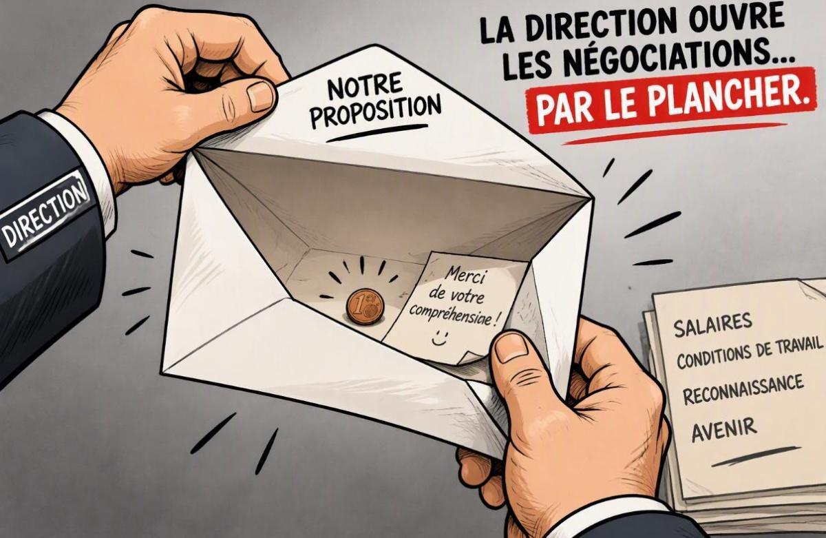 Négociation salariale groupe Réunion du 29 octobre 2026