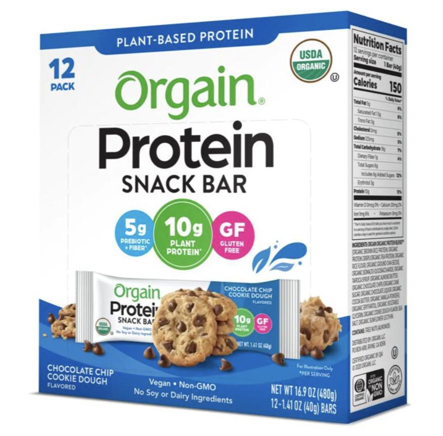 Orgain Nutrition Favorites