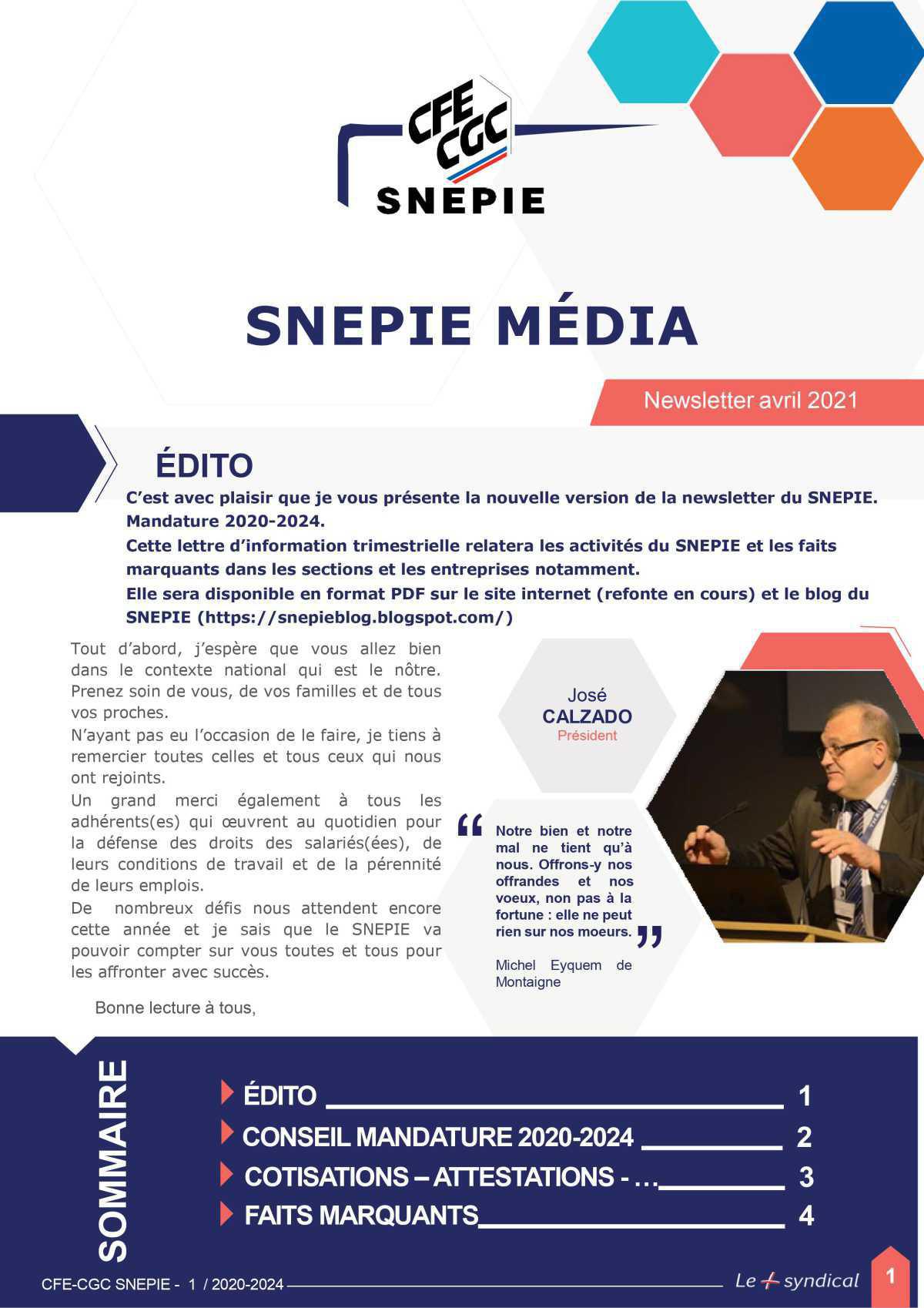 SNEPIEMEDIA 2021 N°1