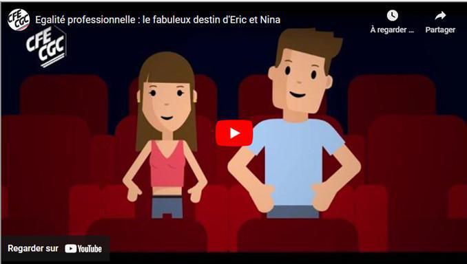 Egalité professionnelle : le fabuleux destin d'Eric et Nina