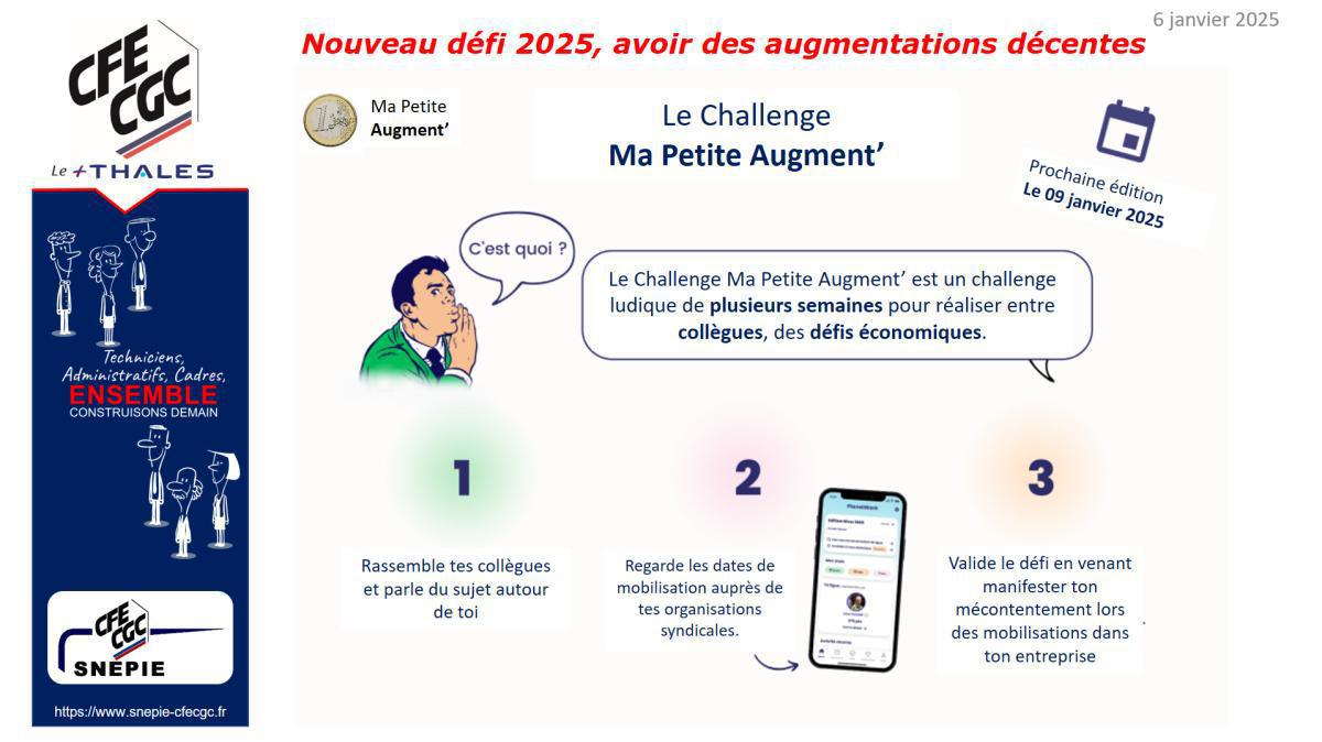 Challenge 2025 "Ma petite Augment' "