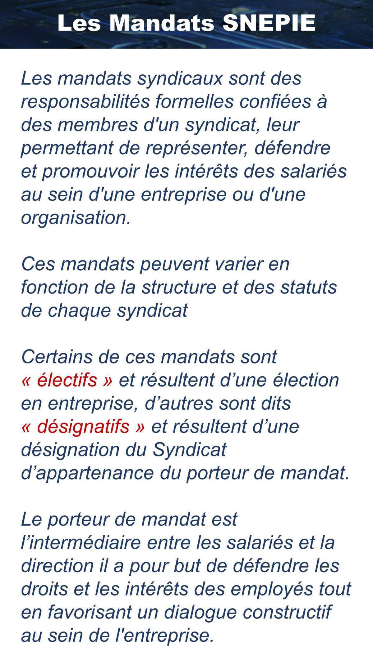 Un petit guide pour les nouveaux adhérents...