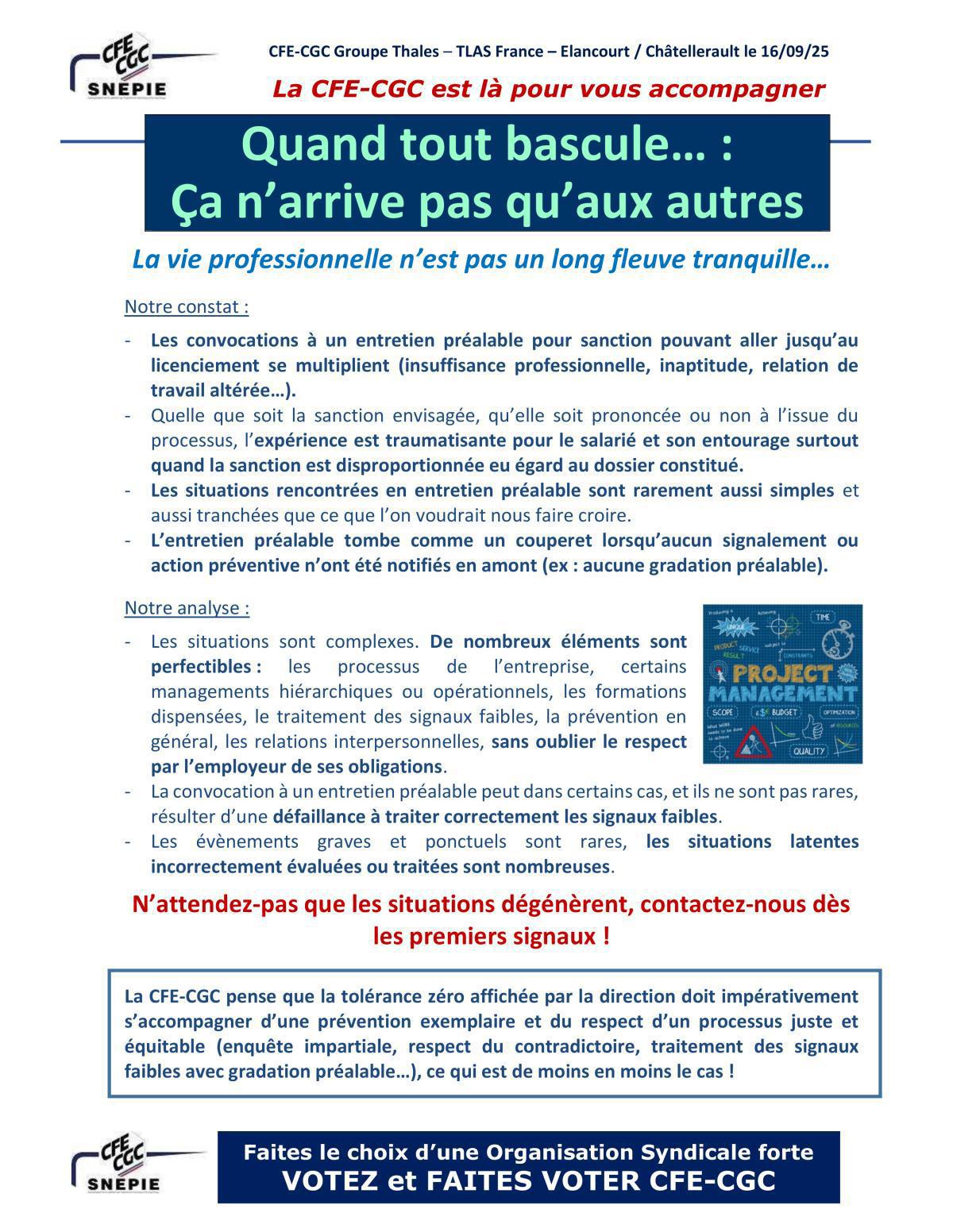 TRACT-INFO : QUAND TOUT BASCULE ...