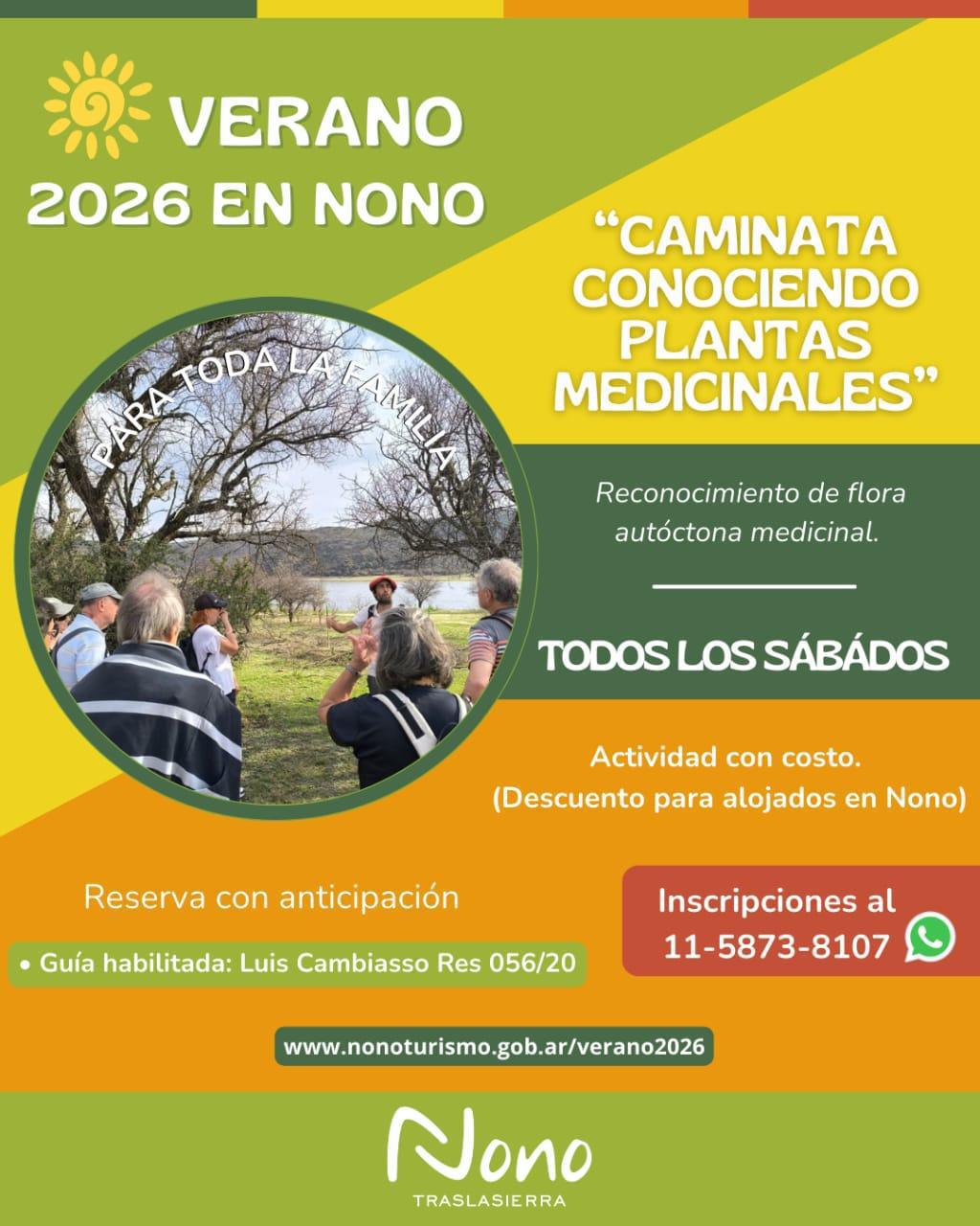 Caminata: Reconocimiento de Plantas Medicinales - Nono