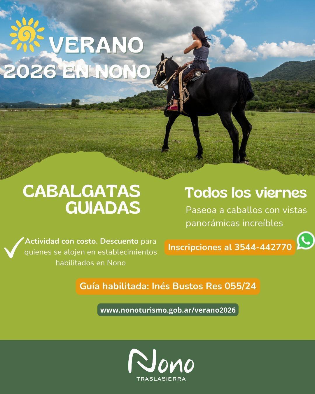 Cabalgatas Guiadas - Nono