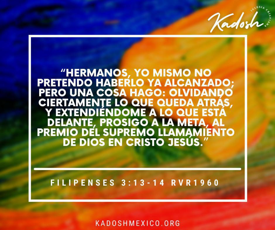 Prosigamos a la meta!