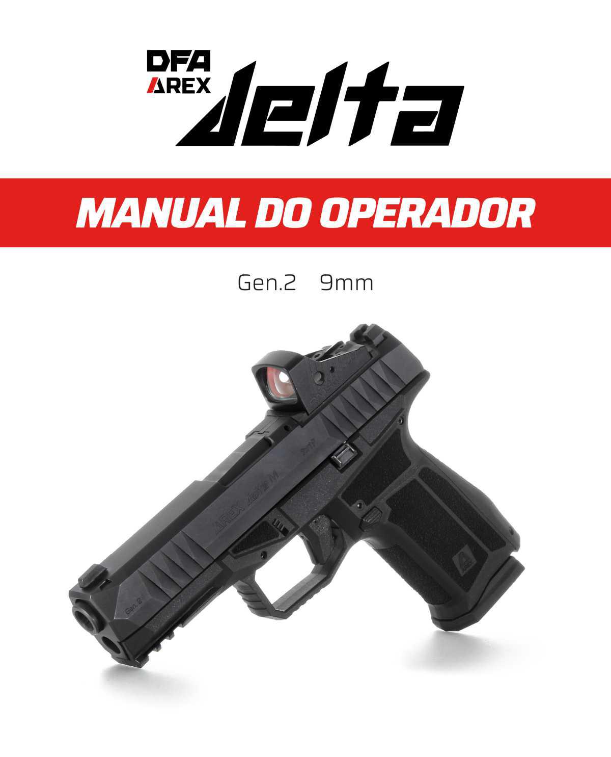 MANUAL DO OPERADOR DFA AREX DELTA GEN. 2 