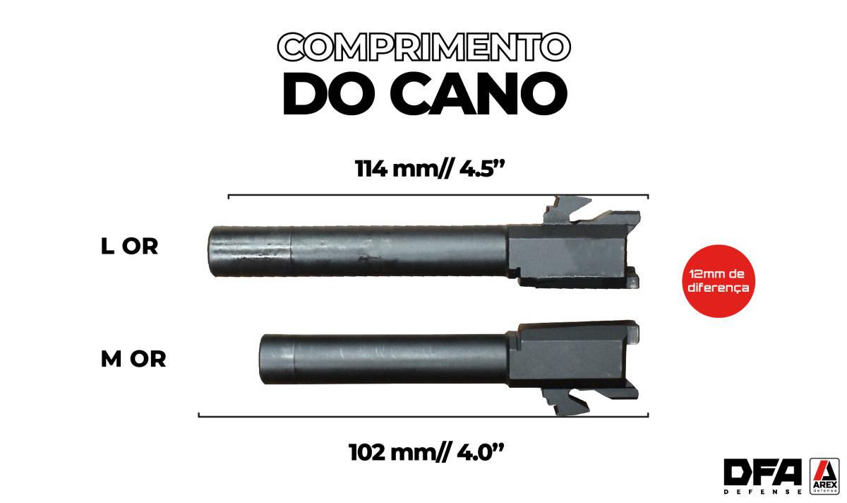 DIFERENÇA ENTRE DFA AREX DELTA GEN 2 L OR e M OR