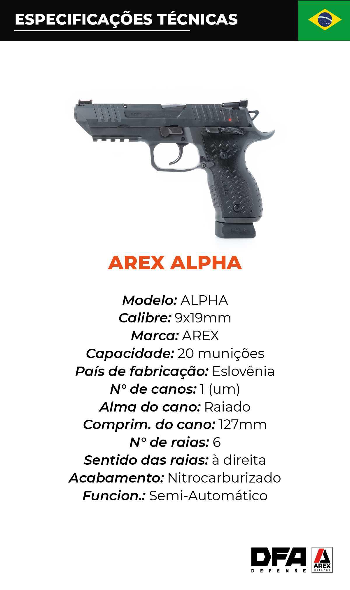 FICHA TÉCNICA AREX ALPHA