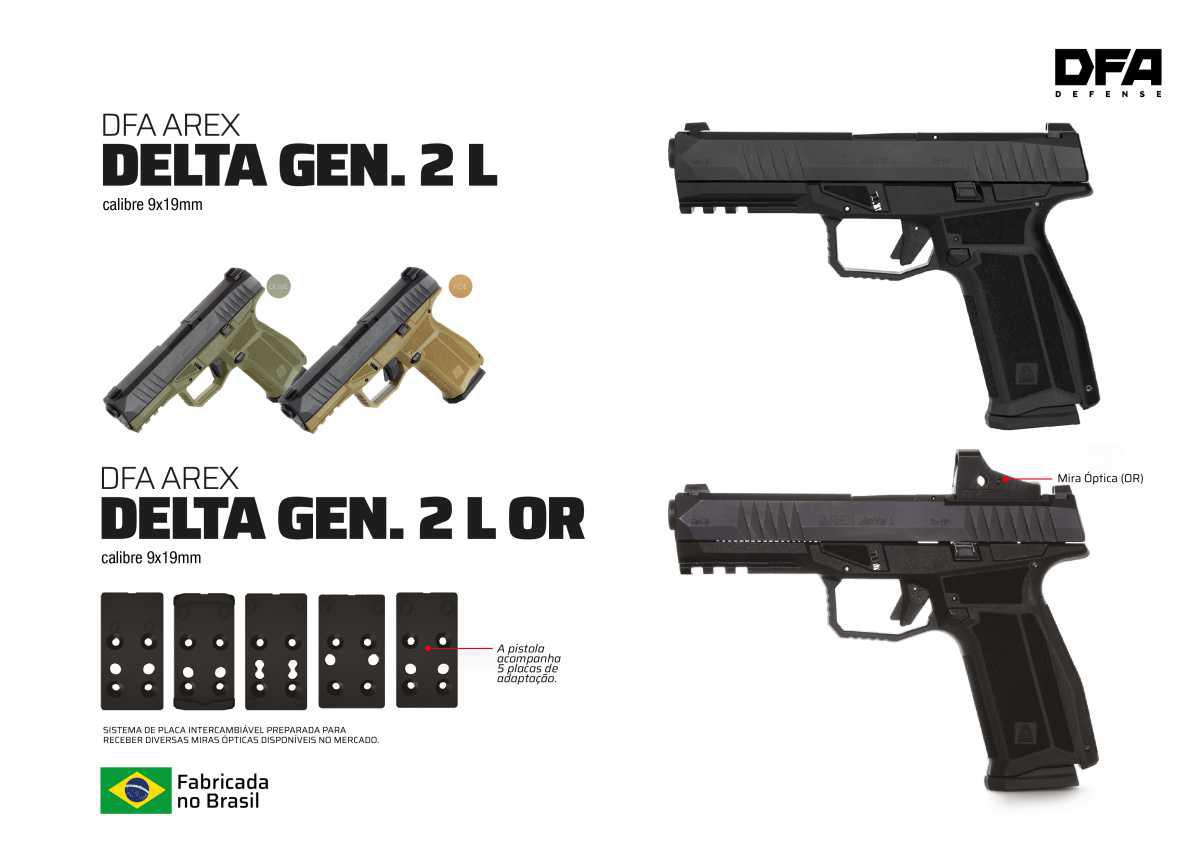 CATÁLOGO DE PISTOLAS DFA AREX 