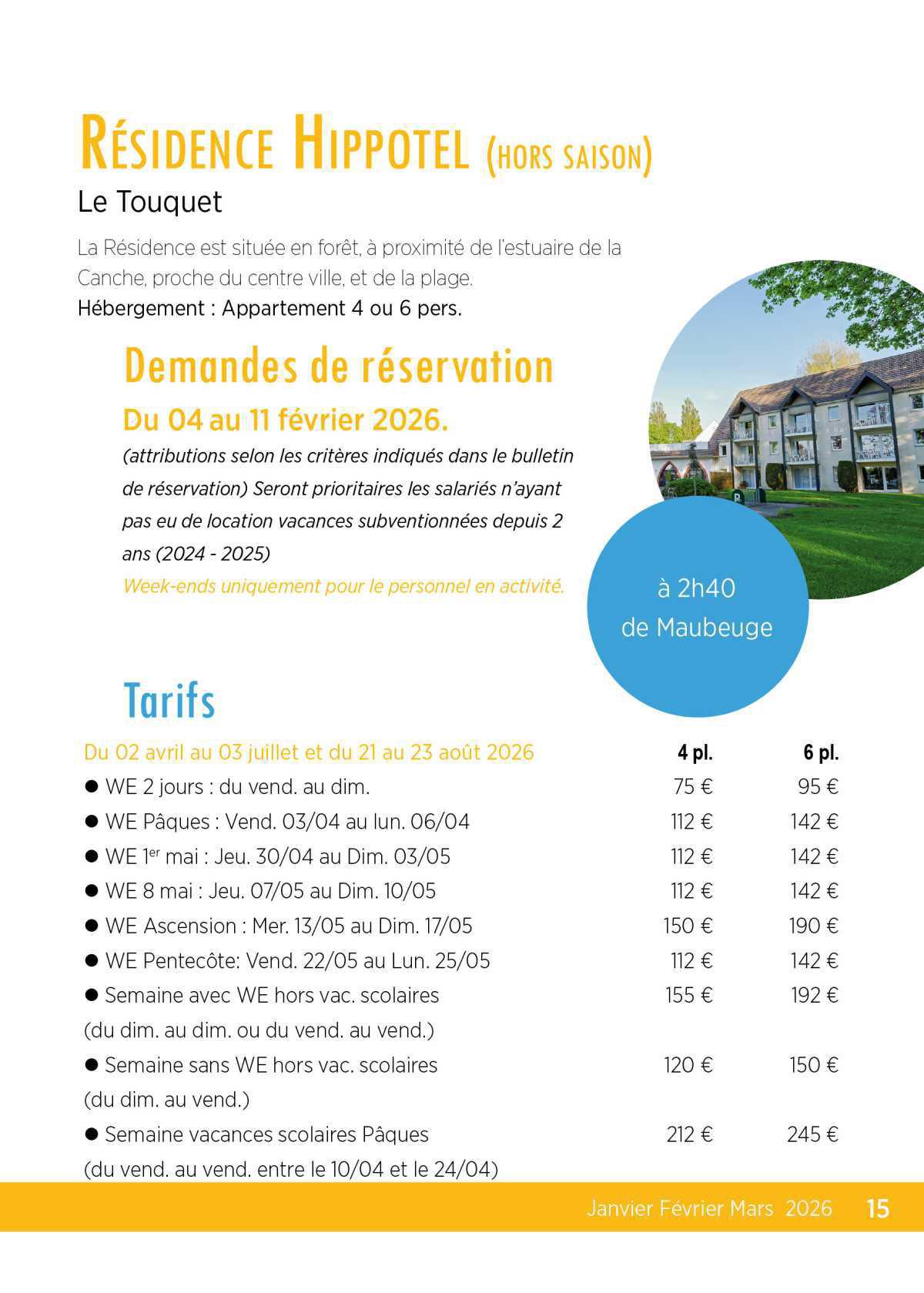 Hors saison Hippotel Le Touquet