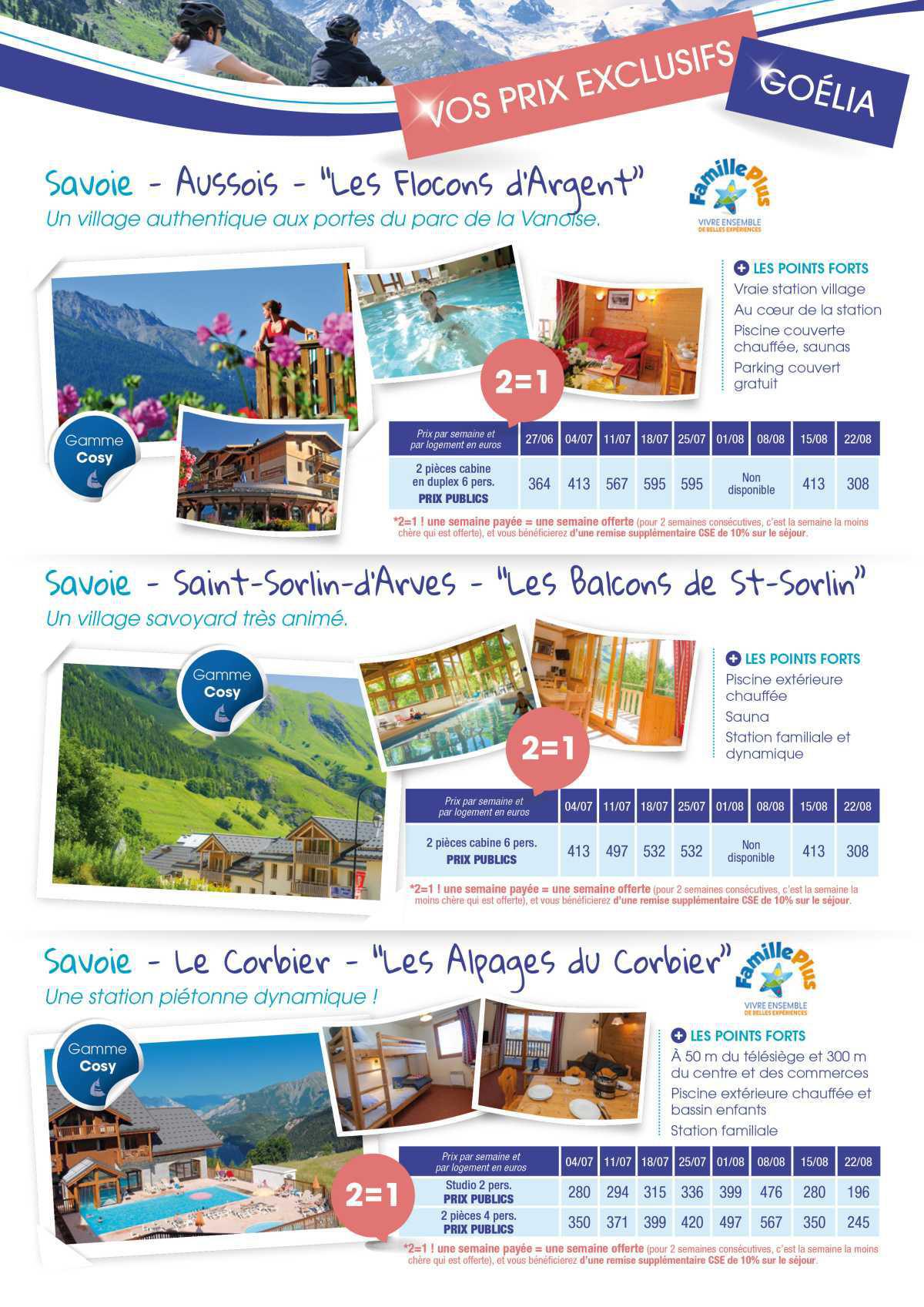 Offre toutes Saisons Goelia.com