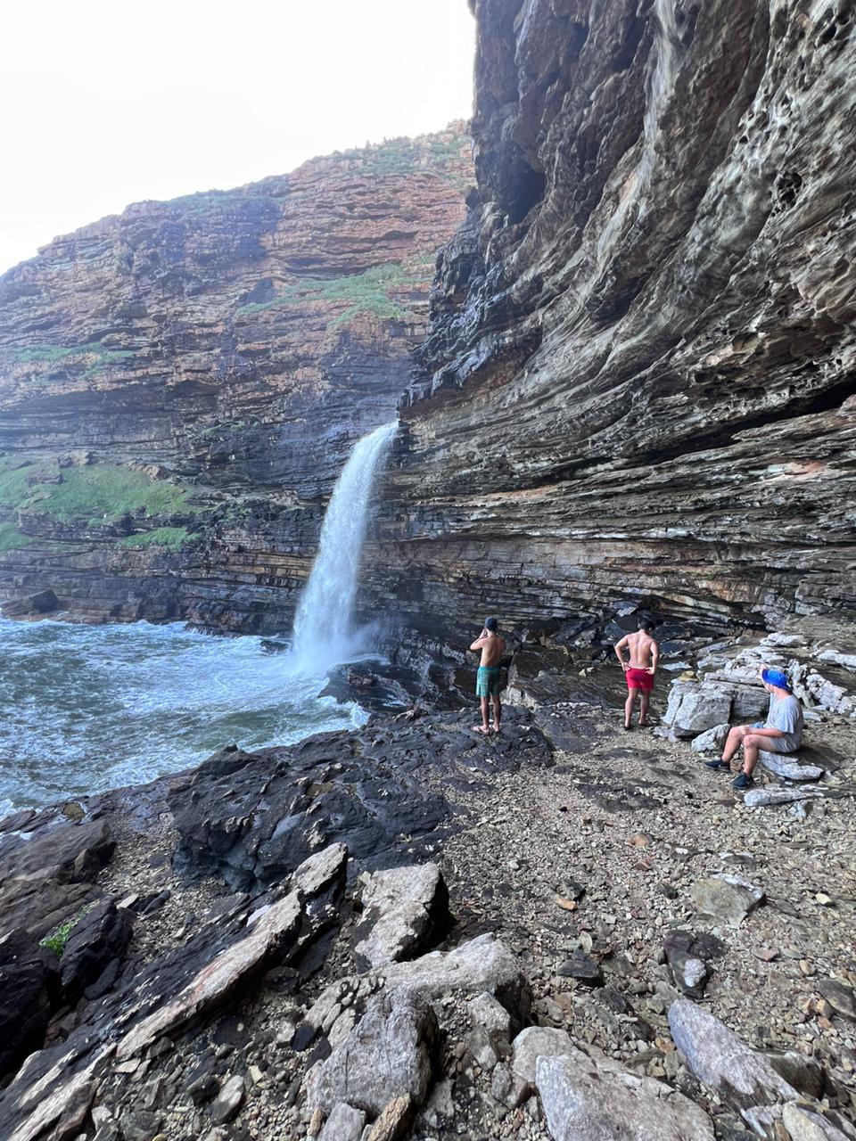 KZN Matric boys celebrate finishing their finals with an epic Wild Coast hike