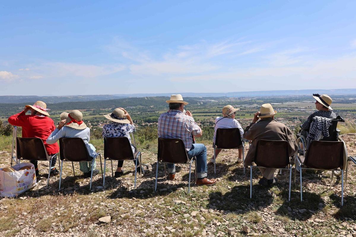 Une parenthèse en colline pour les résidents de la maison de retraite !