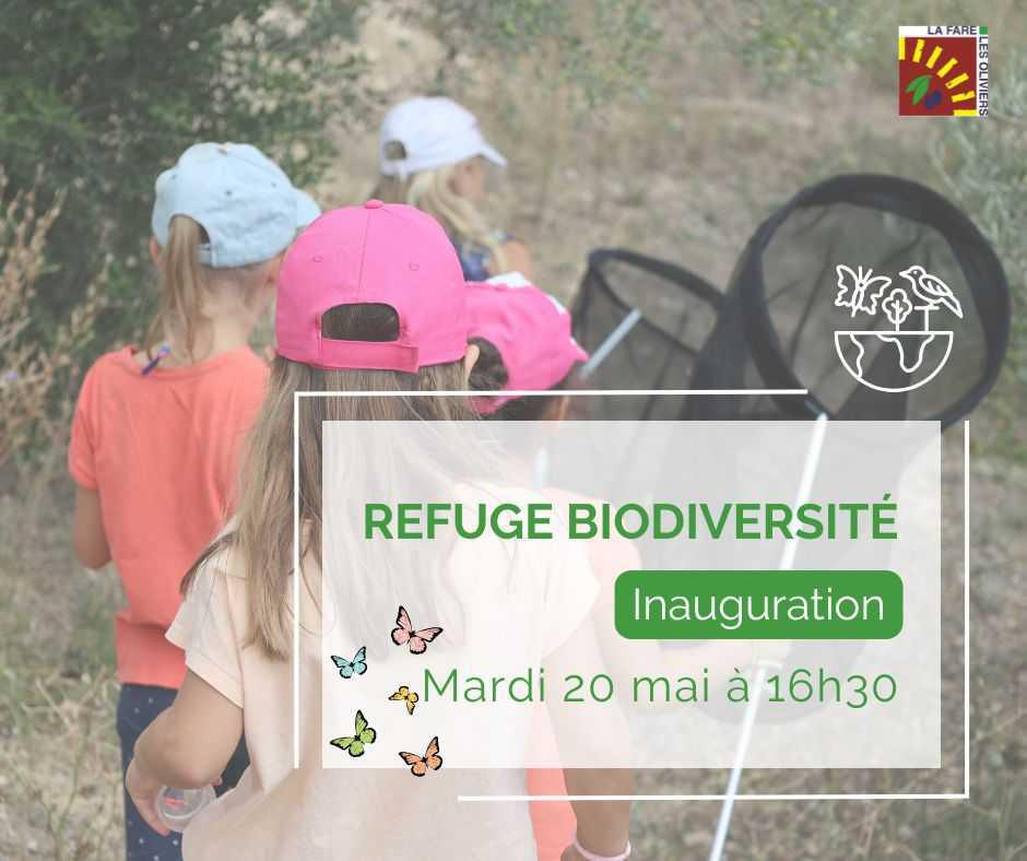 Inauguration du Refuge Biodiversité de la Pomme de Pin