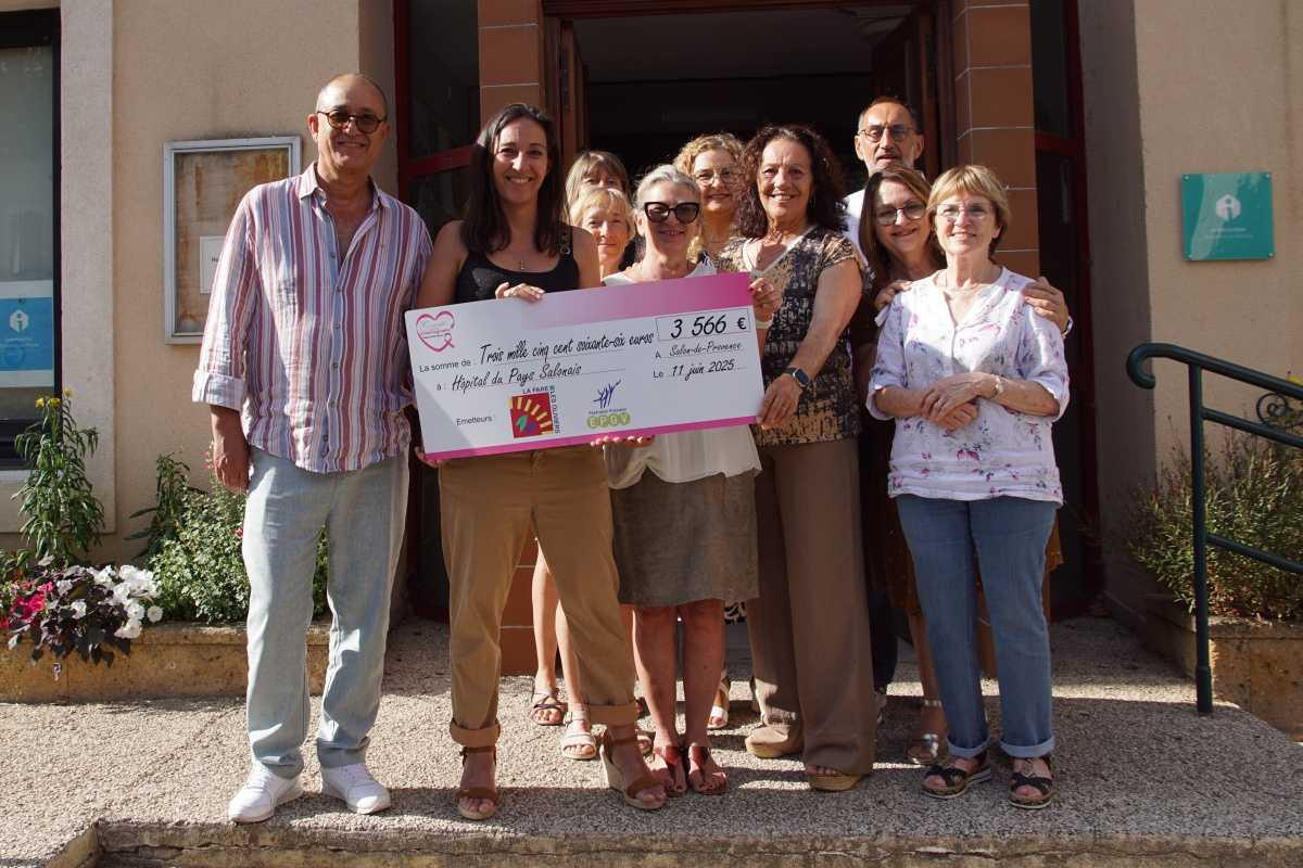 3566 € pour soutenir l'action "Ensemble pour un mammographe et un échographe"