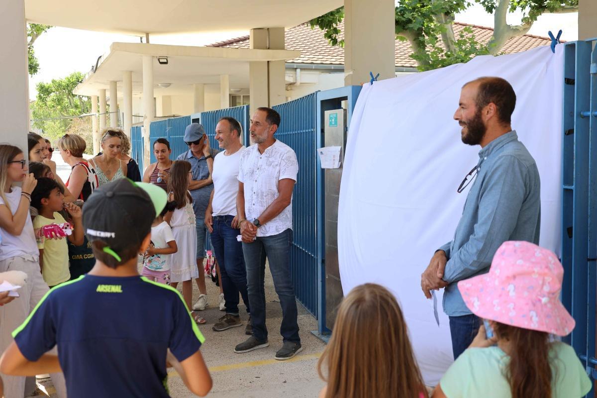 Inauguration du Plan de Provence - La Fare les Oliviers vue par les enfants !