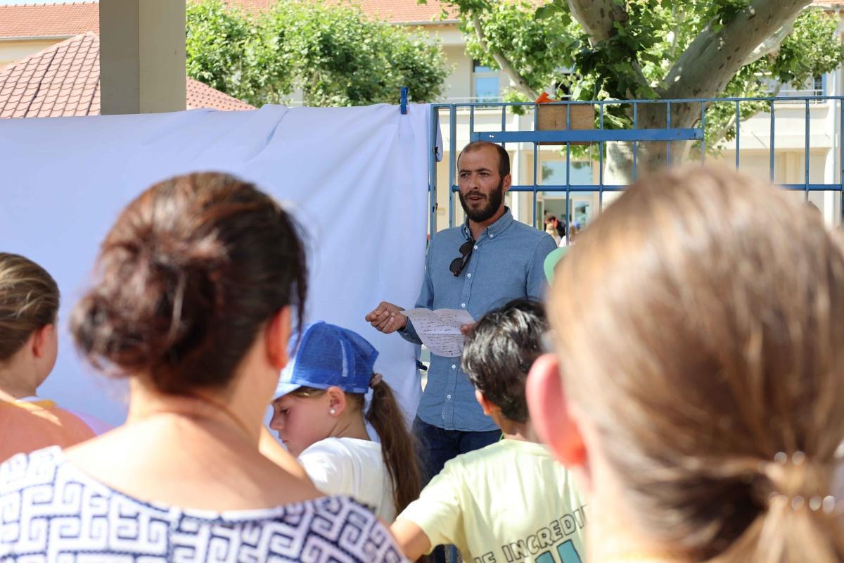 Inauguration du Plan de Provence - La Fare les Oliviers vue par les enfants !