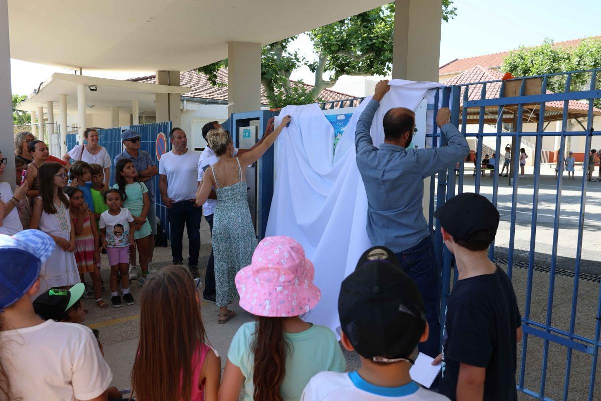 Inauguration du Plan de Provence - La Fare les Oliviers vue par les enfants !