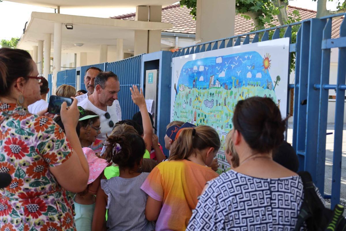 Inauguration du Plan de Provence - La Fare les Oliviers vue par les enfants !
