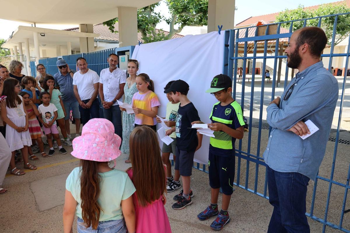 Inauguration du Plan de Provence - La Fare les Oliviers vue par les enfants !