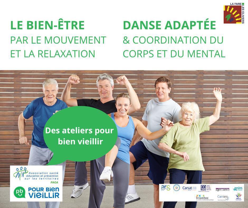 Deux nouveaux ateliers pour bien vieillir