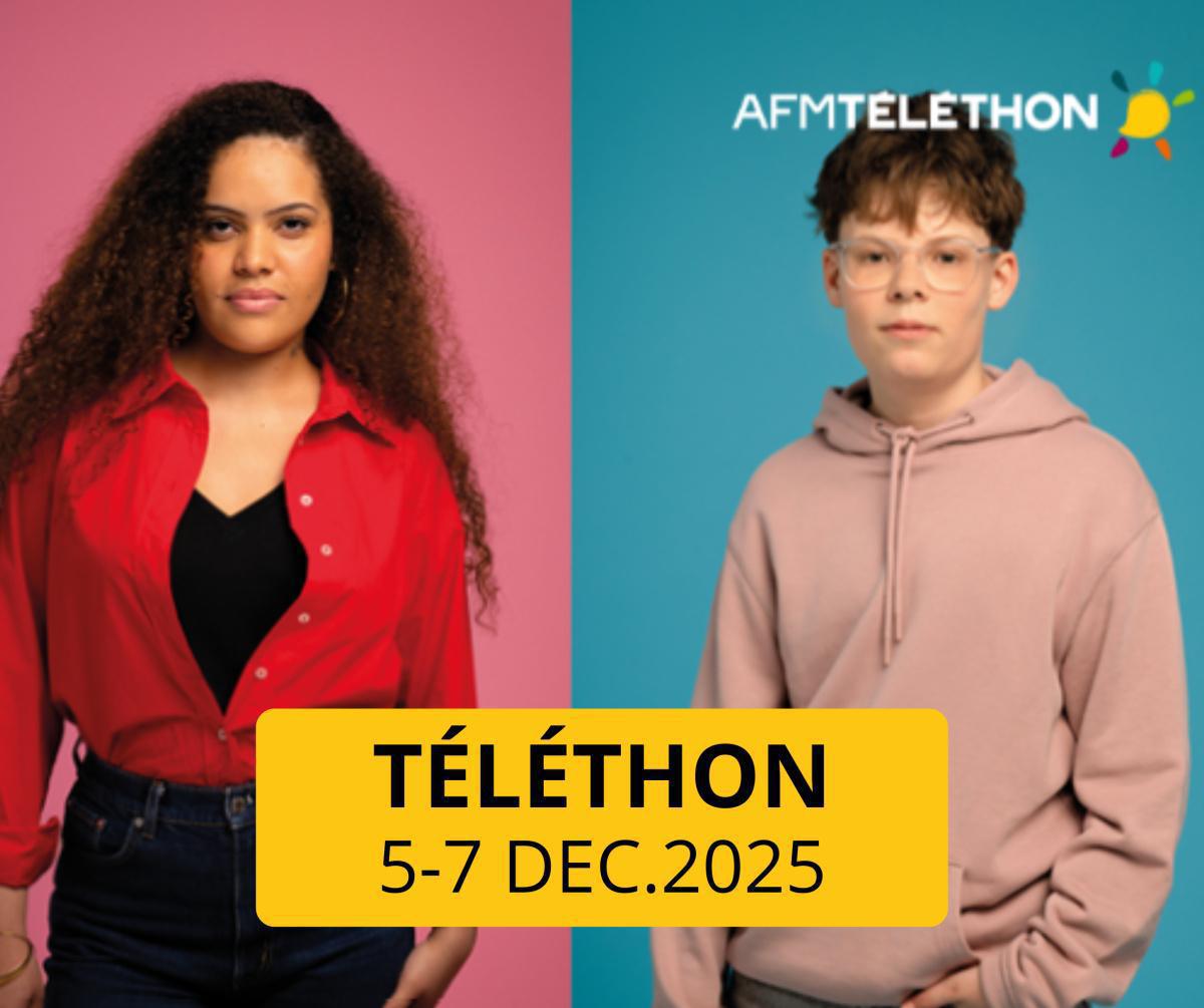 C'est parti pour le Téléthon 2025 !