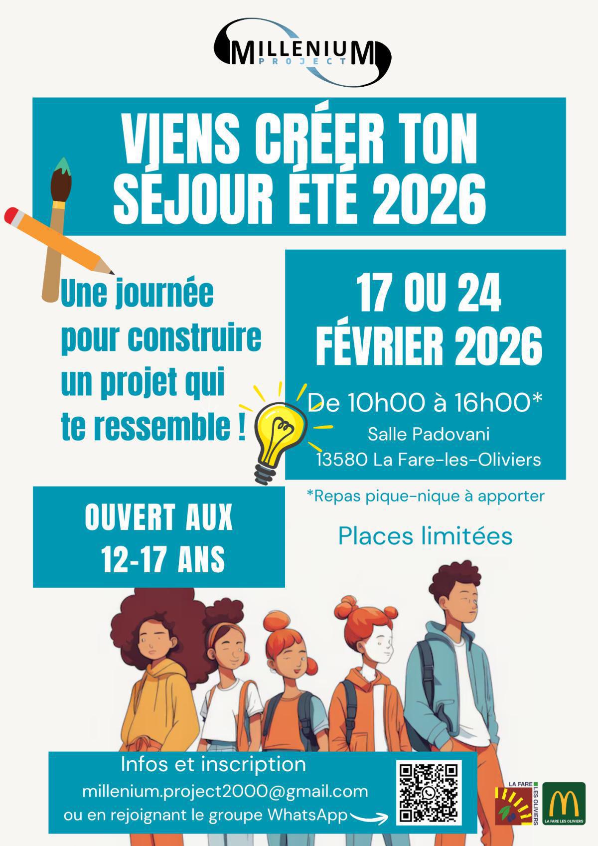 Viens créer ton séjour été (12-17 ans)