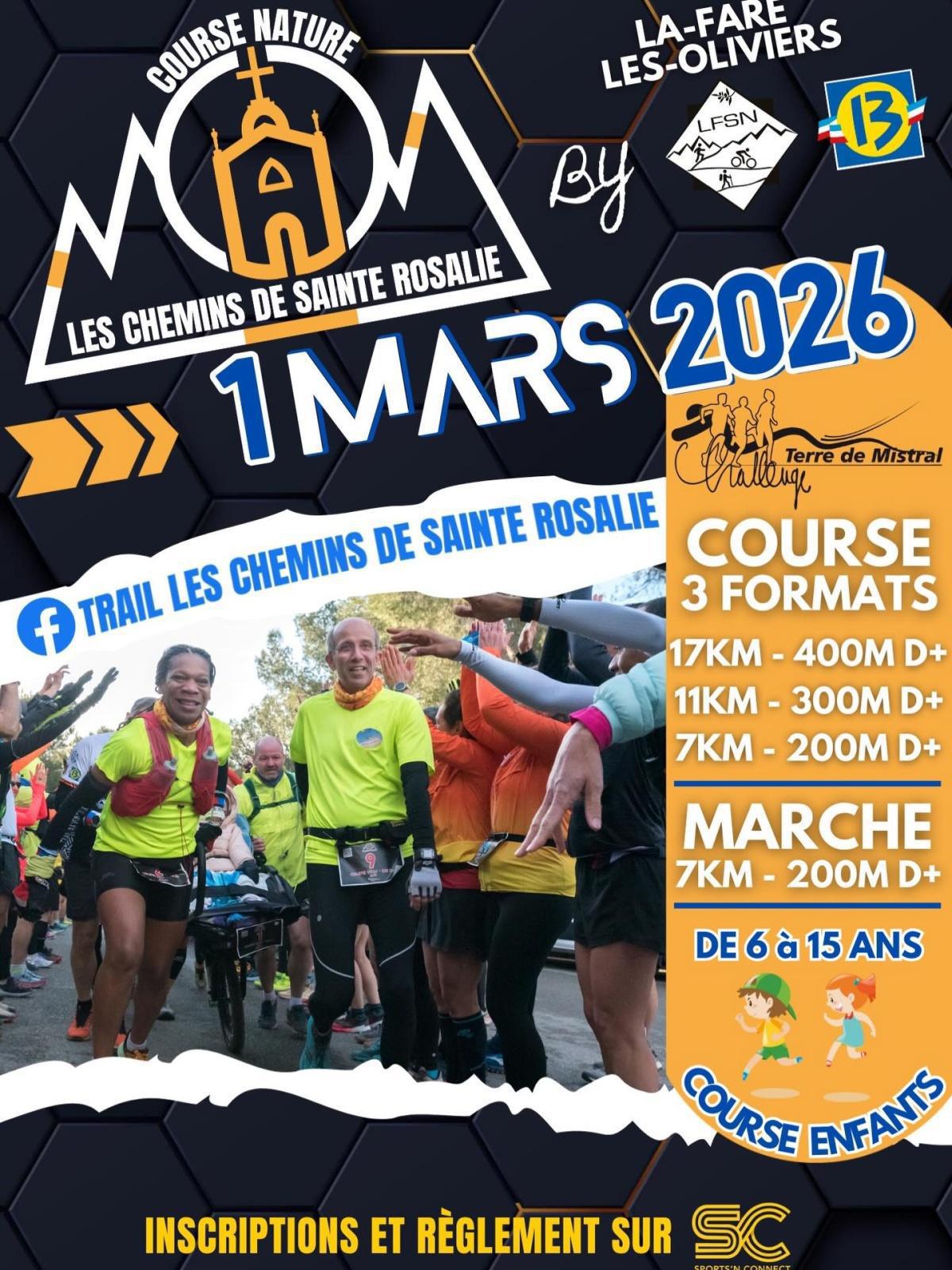 Trails " Les chemins de Sainte Rosalie "