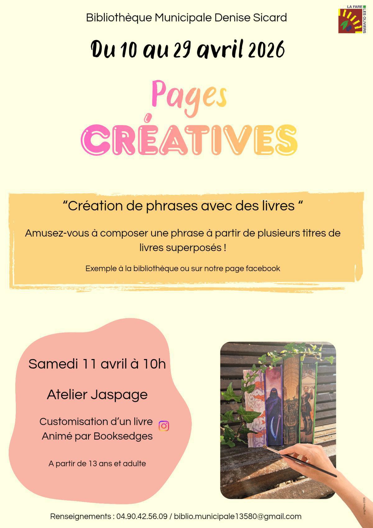 " Pages créatives" 