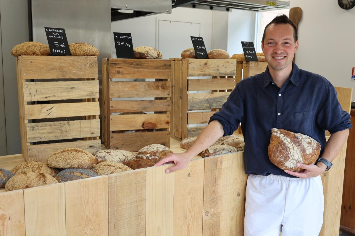 Un nouvel artisan boulanger s'installe en centre-ville