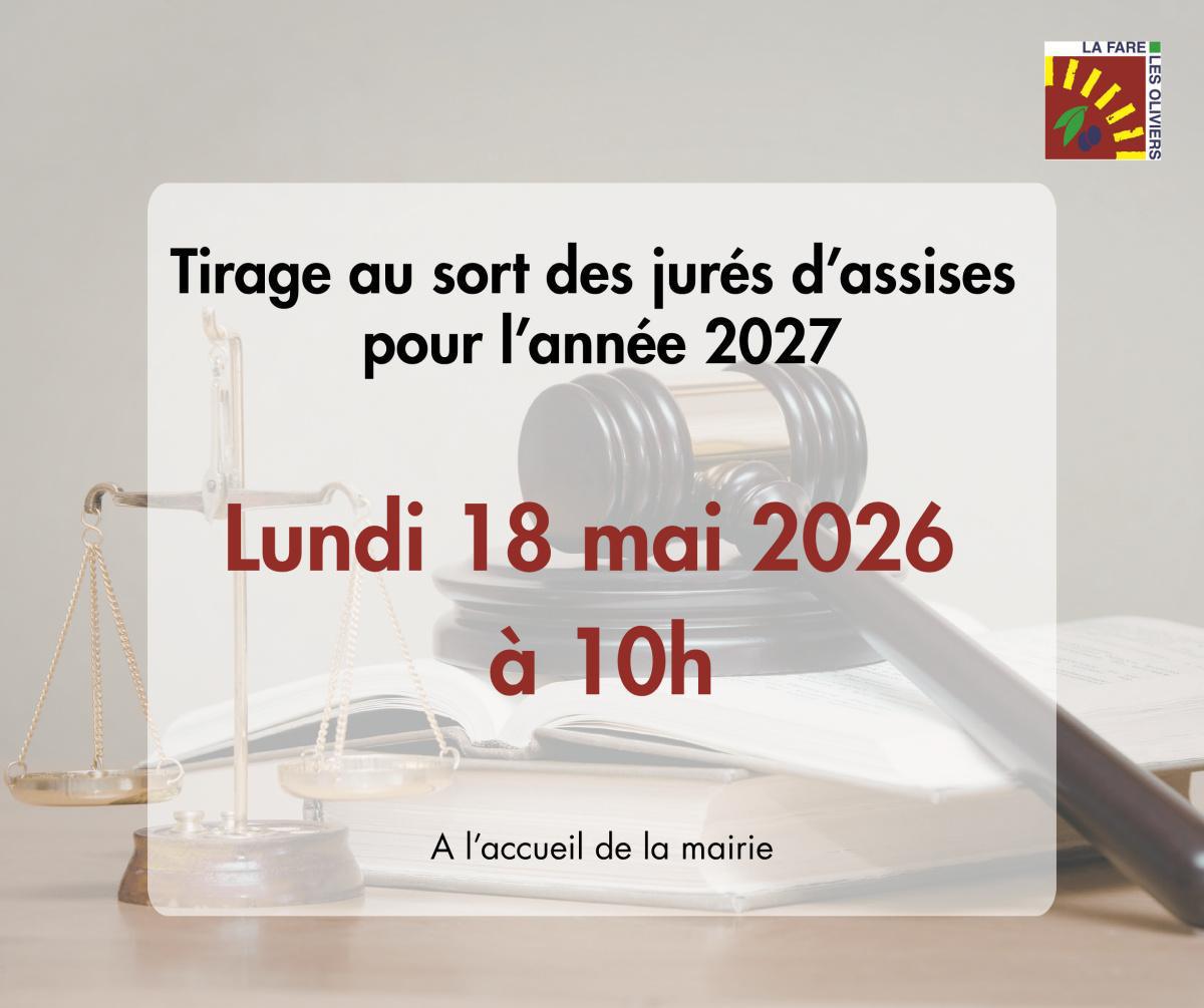 Tirage au sort des jurés d'assises
