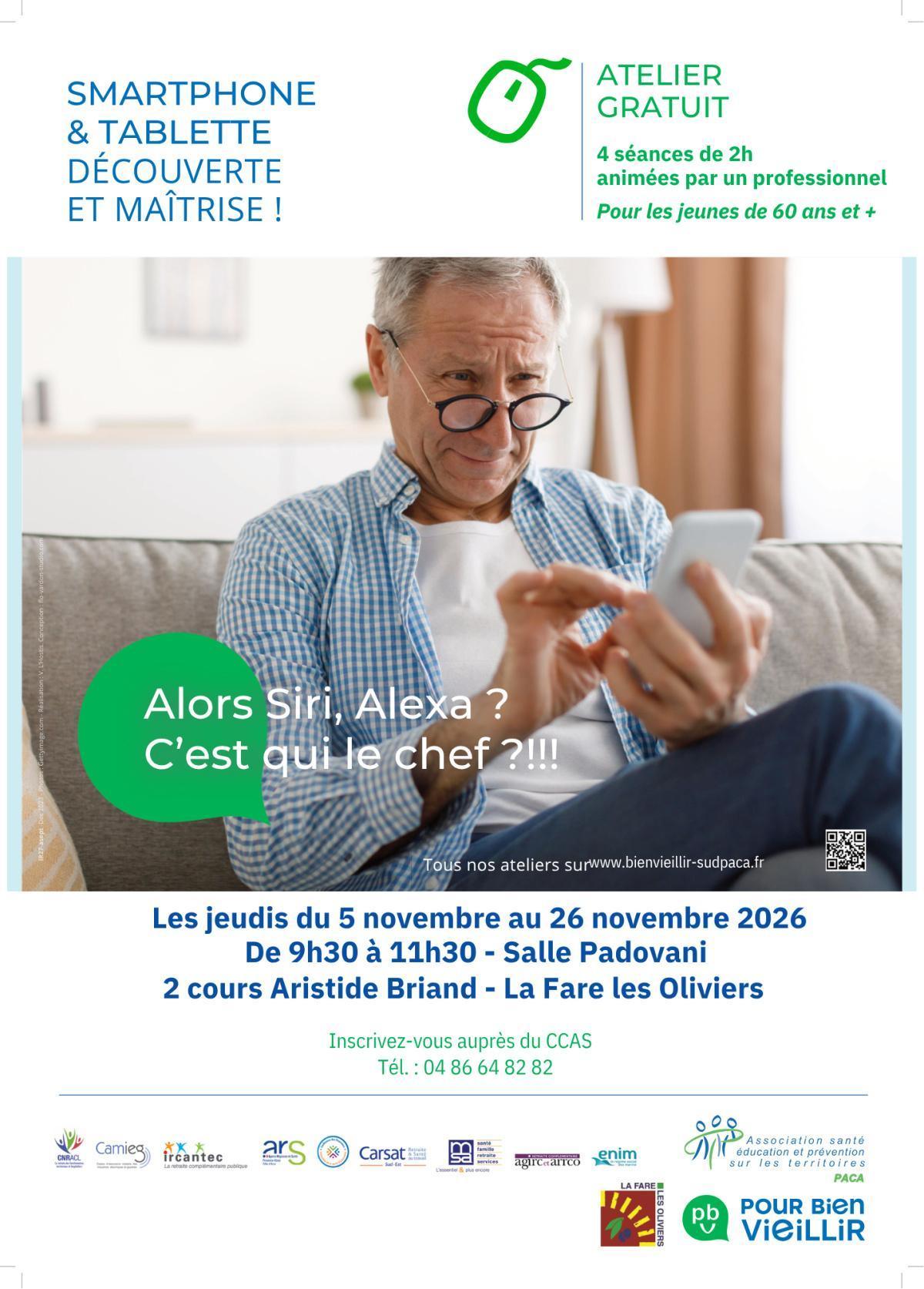 Des ateliers numériques gratuits pour les seniors 