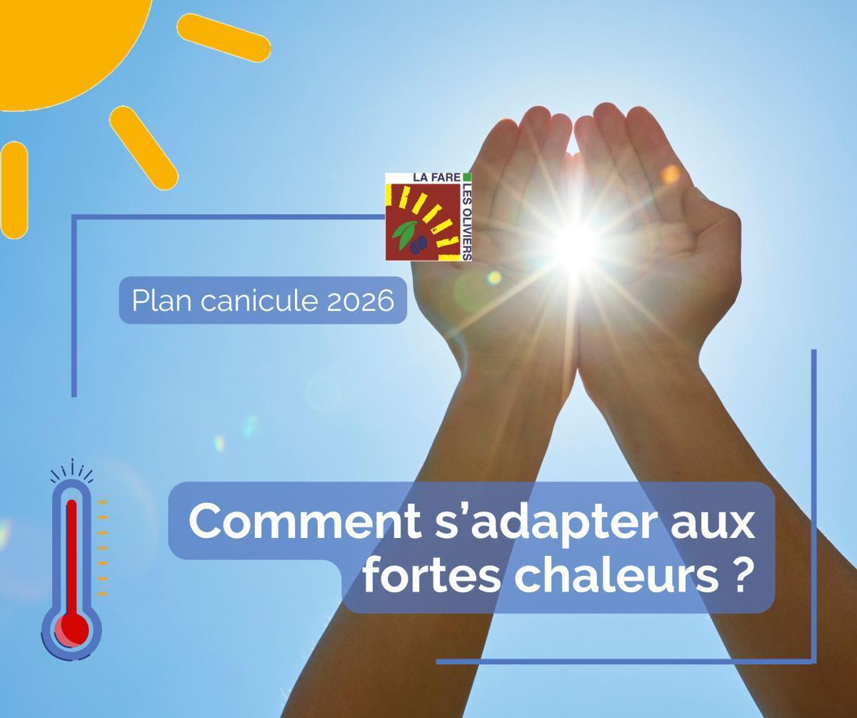 Comment s’adapter aux fortes chaleurs ?