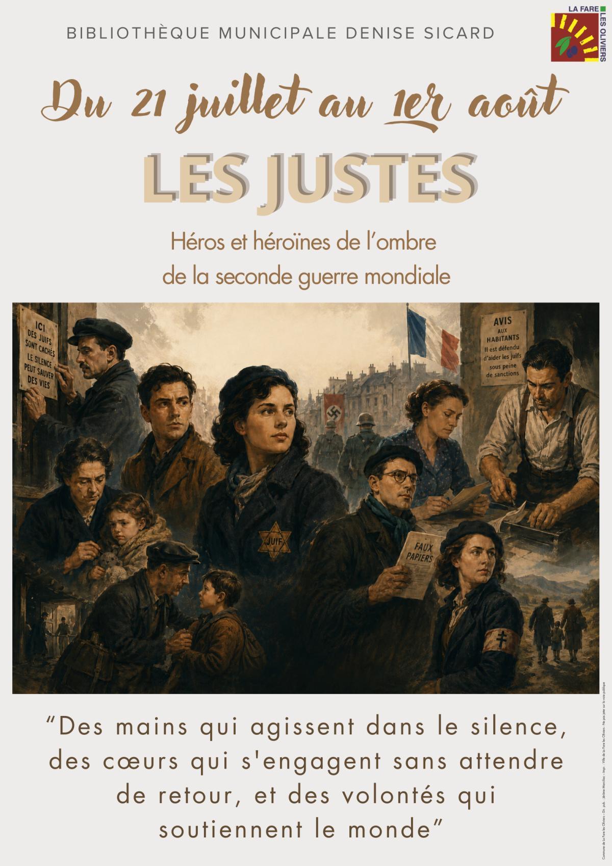 Exposition " Les justes"