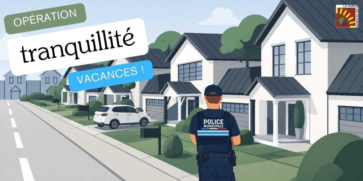 Opération Tranquillité Vacances : Partez sereins !