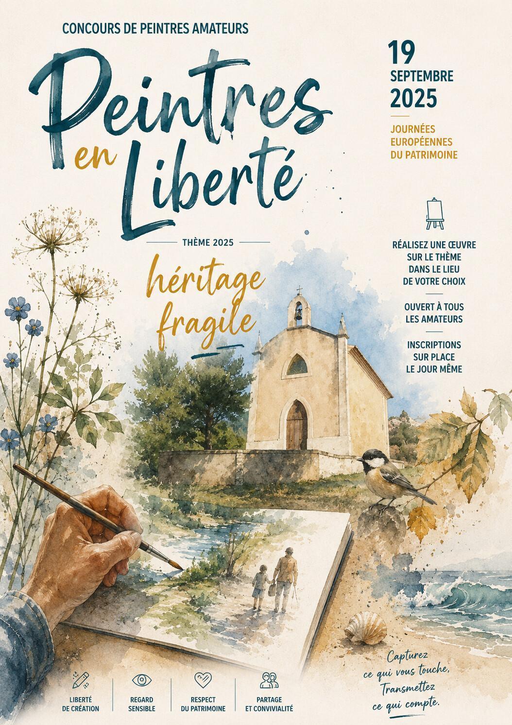 Exposition et remise des prix du concours "Peintres en Liberté"