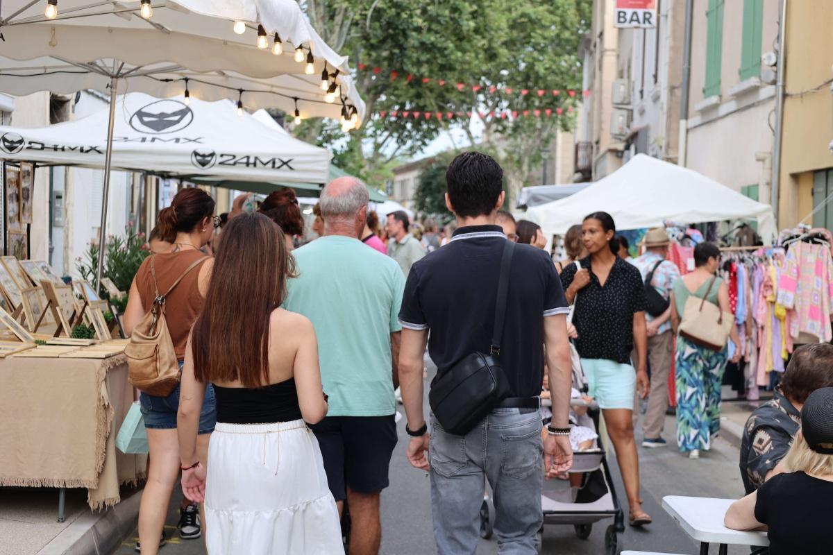 Retour en images sur le marché nocturne et l'animation du 13 juillet
