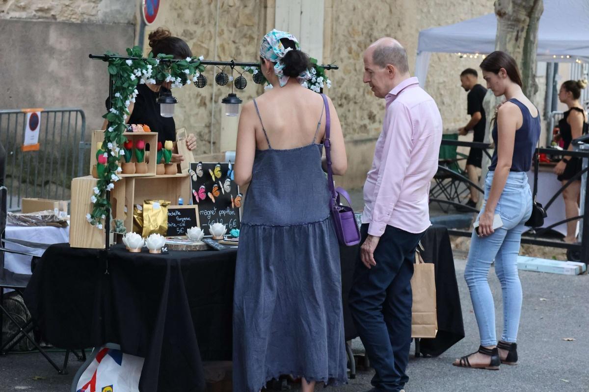 Retour en images sur le marché nocturne et l'animation du 13 juillet