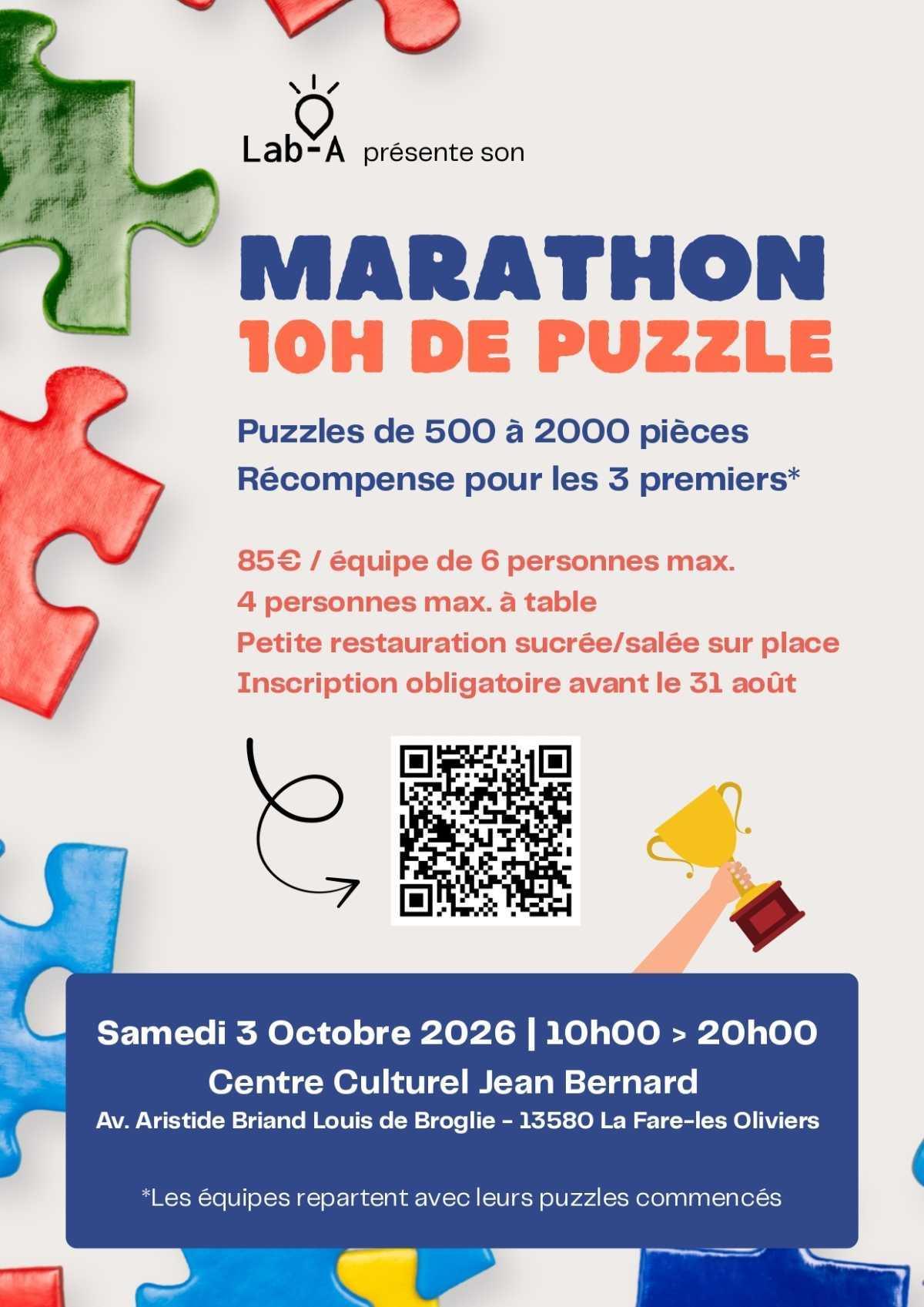 Marathon 10h de puzzle