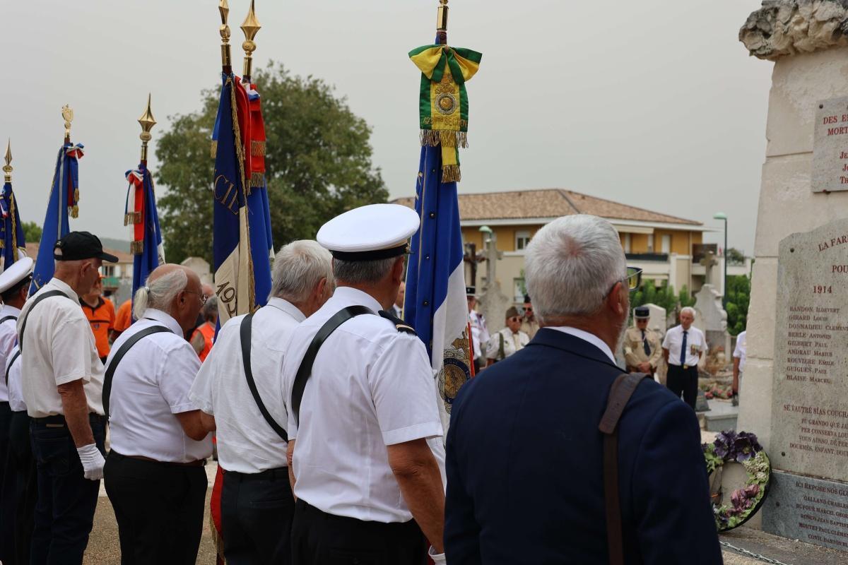 Retour en images sur la cérémonie en hommage au résistant farenc Charles Galland