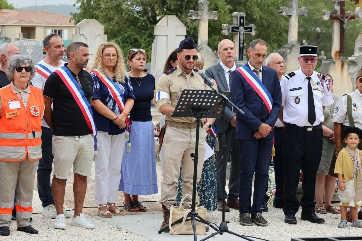 Retour en images sur la cérémonie en hommage au résistant farenc Charles Galland