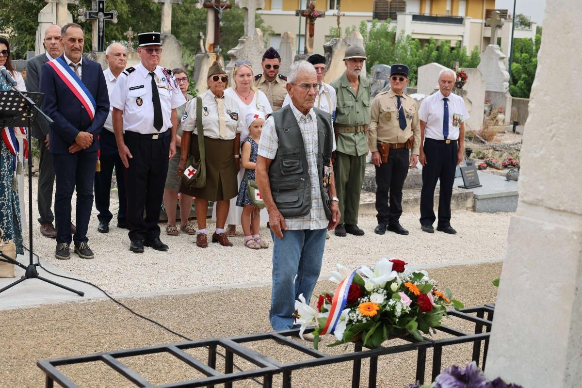 Retour en images sur la cérémonie en hommage au résistant farenc Charles Galland