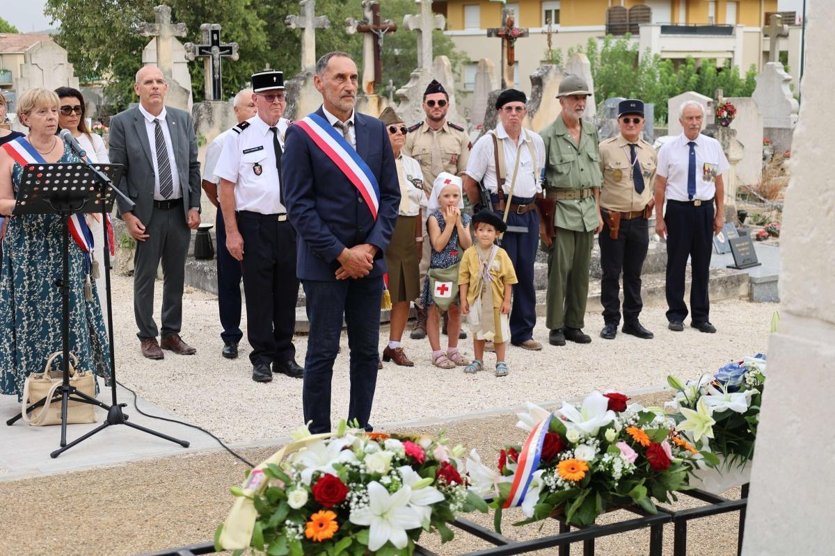 Retour en images sur la cérémonie en hommage au résistant farenc Charles Galland