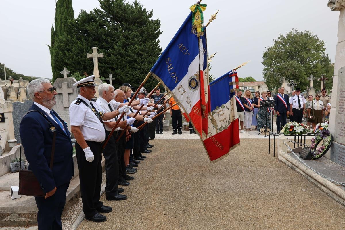 Retour en images sur la cérémonie en hommage au résistant farenc Charles Galland