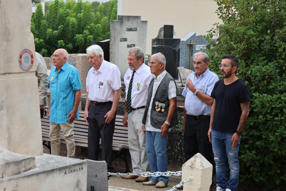Retour en images sur la cérémonie en hommage au résistant farenc Charles Galland